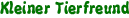 Kleiner Tierfreund
