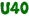 U40