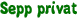 Sepp privat
