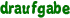 draufgabe