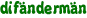 difändermän