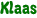 Klaas