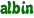 albin