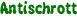 Antischrott