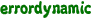 errordynamic