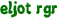 eljot rgr
