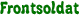 Frontsoldat