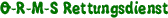 O-R-M-S Rettungsdienst