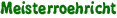 Meisterroehricht